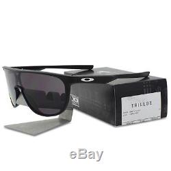 Oakley OO 9318-05 TRILLBE Matte Black Warm Grey Lens Mens Sunglasses New