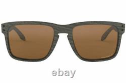 Oakley OO 9417-06 Holbrook XL Woodgrain / Prizm Tungsten Polarized Sunglasses