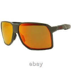 Oakley OO 9446-0362 Polarized Portal Moss Frame Prizm Ruby Lens Mens Sunglasses