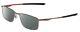 Oakley Ox3217 Men Rectangle Polarized Bifocal Sunglasses Satin Chrome/black 53mm