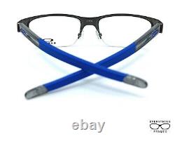 Oakley OX3226 0253 Crosslink Pewter/Blue Eyeglasses New Authentic 53