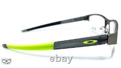 Oakley OX3226 0355 Crosslink Powder Steel/Lime Green Eyeglasses New Authentic