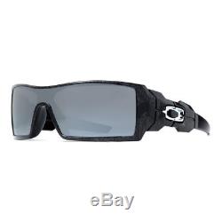 Oakley Oil Rig Black Iridium Rectangular Men's Sunglasses 0OO9081 24-058 28