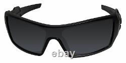 Oakley Oil Rig Matte Black Frame Black Iridium Lens Sunglasses 0OO9081