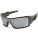 Oakley Oil Rig Oo9081 03-464 Matte Black/black Iridium Men's Sport Sunglasses