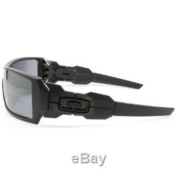 Oakley Oil Rig OO9081 03-464 Matte Black/Black Iridium Men's Sunglasses
