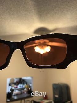 Oakley PIT BOSS II Polished/VR28 Black Iridium Polarized Sunglasses 9137-02 NEW