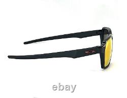 Oakley Parlay 4143-0358 Sunglasses Matte Black Prizm Ruby