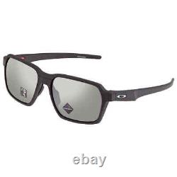Oakley Parlay Prizm Black Polarized Square Sunglasses OO4143 414304 58