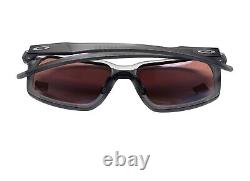 Oakley Parlay Sunglasses OO4143-1258 Matte Gray / Silver Blue Polarized withpouch