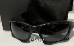 Oakley Pit Boss II Sunglasses Matte Black Frame Black Iridium Polarized Lenses
