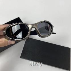 Oakley Plate Sunglasses Silver/Black