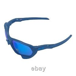 Oakley Plazma Asia Fit Matte Carbon Prizm Sapphire Lens Sunglasses (Authentic)