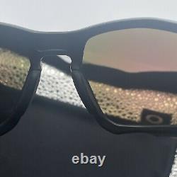 Oakley Plazma Asia Fit Matte Carbon Prizm Sapphire Lens Sunglasses (Authentic)