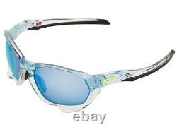 Oakley Plazma Polarized Sunglasses OO9019-1559 Blue Ice/Prizm Deep Water