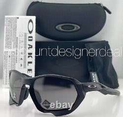 Oakley Plazma Sunglasses OO9019-01 Matte Black Frame Prizm Gray Lens 59mm NEW