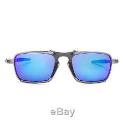Oakley Polarized Badman Sunglasses OO6020-04 Plasma / Sapphire Iridium Polarized