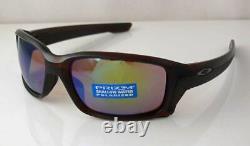 Oakley Polarized Mens Sunglasses Straightlink Matte Rootbeer Prizm Shallow H2o