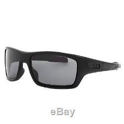 Oakley Polarized Turbine Sunglasses OO9263-07 Matte Black / Grey Polarized