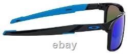 Oakley Portal X Sunglasses OO9460-1259 Polished Black PRIZM Sapphire Lens
