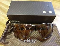 Oakley Probation Men's Polished Chrome Sunglasses with VR28 Black Iridium RARE