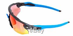 Oakley RADAR EV ADVANCER OO9442-05 Black Frame Red Prizm Lenses Men's Sunglasses