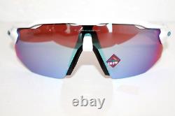 Oakley RADAR EV ADVANCER Sunglasses OO9442-1038 White With PRIZM Snow Sapphire