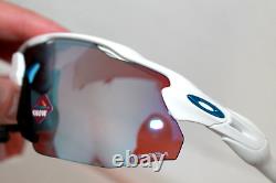 Oakley RADAR EV ADVANCER Sunglasses OO9442-1038 White With PRIZM Snow Sapphire