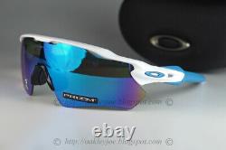Oakley RADAR EV PATH Sunglasses OO9208-5738 Polished White With PRIZM Sapphire