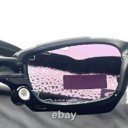 Oakley Racing Jacket Matte Black Prizm Road Vented Lens Sunglasses (Authentic)