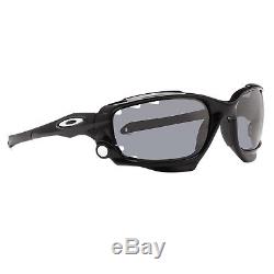 Oakley Racing Jacket Sunglasses OO9171-19 Polished Black / Black Iridium Vented