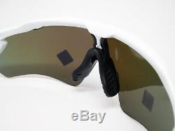 Oakley Radar EV Path OO9208-5738 Polished White Prizm Sapphire Irdium Sunglasses