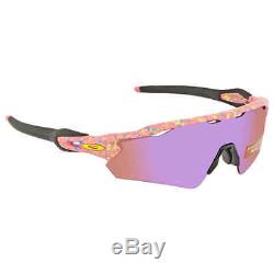 Oakley Radar EV Path Prizm Trail Men's Neon Pink Sunglasses OO9275 927522 35
