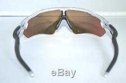 Oakley Radar EV Path Sunglasses OO9208-02 Silver Frame With Fire Iridium Lens