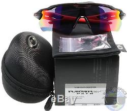 Oakley Radar EV Path Sunglasses OO9208-21 Polished Black Positive Red Iridium