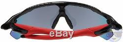 Oakley Radar EV Path Sunglasses OO9208-21 Polished Black Positive Red Iridium