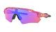 Oakley Radar Ev Path Sunglasses Oo9275-2235 Splatter Neon Pink With Prizm Trail