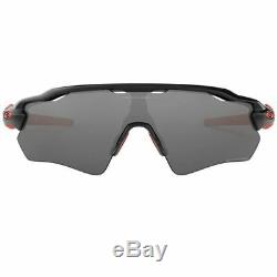 Oakley Radar EV Path Sunglasses Polished Black withBlack Iridium Polarized Lens Me