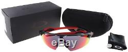 Oakley Radar EV Pitch Sunglasses OO9211-02 Matte Black Ink + Red Iridium Lens