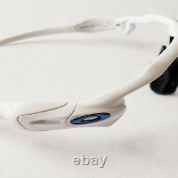 Oakley Radar EV Polished White Blue Icons Frame Only Authentic Path Pitch