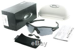 Oakley Radar Path OO9051 09-670 Polished Black Men's Polarized Sunglasses