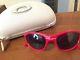 Oakley Red Sporty Fives 1.0 Rare Red Sunglasses With White Hard Case