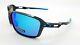 Oakley Siphon Sunglasses Oo9429-0264 Polished Black Frame With Prizm Sapphire