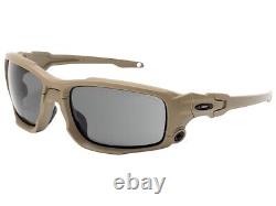 Oakley SI Ballistic Shocktube Sunglasses OO9329-04 Terrain Tan/Grey