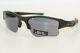 Oakley Si Flak Jacket Xlj Sunglasses 11-004 Matte Black Frame With Grey Lens