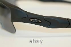 Oakley SI Flak Jacket XLJ Sunglasses 11-004 Matte Black Frame With Grey Lens