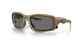 Oakley Si Shock Tube Sunglasses Oo9329-04 Terrain Tan Frame With Grey Lens