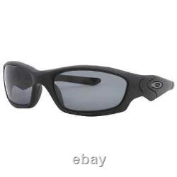 Oakley SI Straight Jacket Grey Polarized Rectangular Men's Sunglasses OO9039