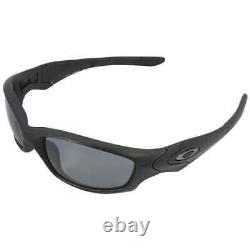 Oakley SI Straight Jacket Grey Polarized Rectangular Men's Sunglasses OO9039