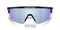 Oakley SPHAERA POLARIZED Sunglasses OO9403-0536 Matte Black With PRIZM Deep Water